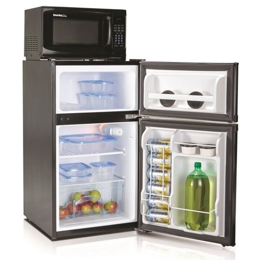 One Plug Refrigerator and Microwave Combo